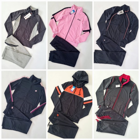 020194 Микс женских спортивных костюмов от Champion и Lotto