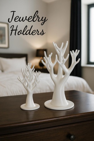 Элегантные подставки для украшений в форме дерева