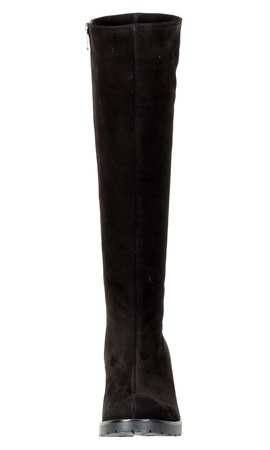 Сапоги женские, натуральный нубук <G7167>