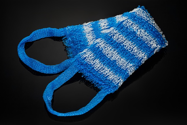 Банная мочалка "Зебра"