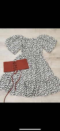 Платье крестьянка