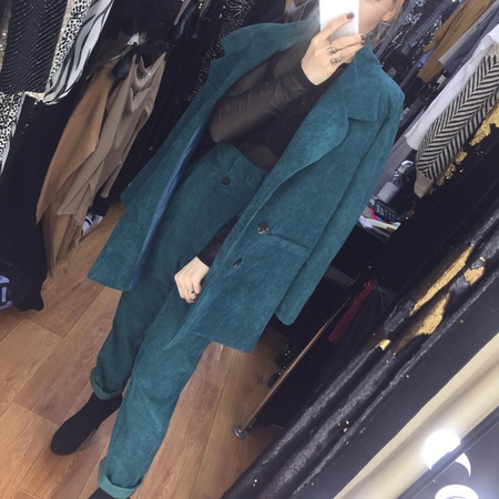 Шикарные вельветовые комплекты. Двойки костюмы.