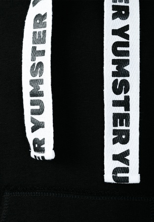 Bantlı siyah kapüşonlu Yumster YC.02.07.003