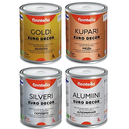 Водоразбавляемые полуглянцевые краски.