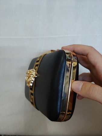 Metal Kasalı Abiye El Çantası