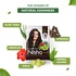 Nisha Natural Henna Hair Color 10g Natural Black, Pack of 10