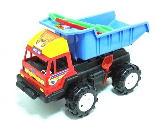 Машина большая высокая +1 лопатка +1 грабельки в п