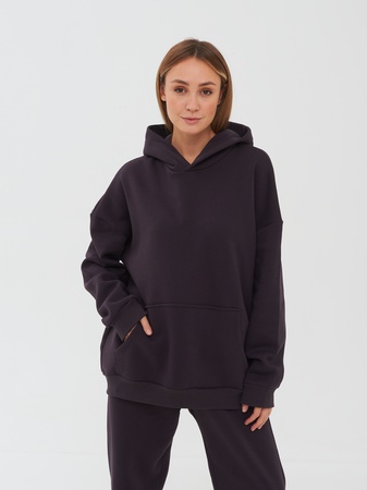 Костюм спортивный из флиса теплый OVERSIZE