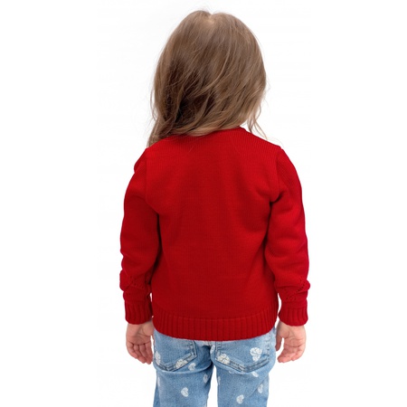 Kızlar için Hırka Takımyıldızı kırmızısı