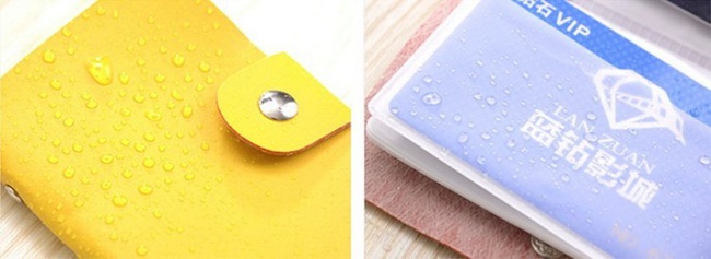 Визитница на кнопочке