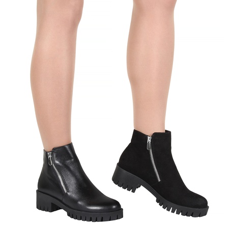 Женские ботинки, натуральная замша <G5002>