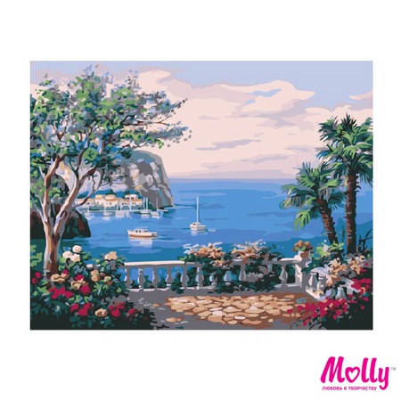 Картина по номерам Вид с террасы