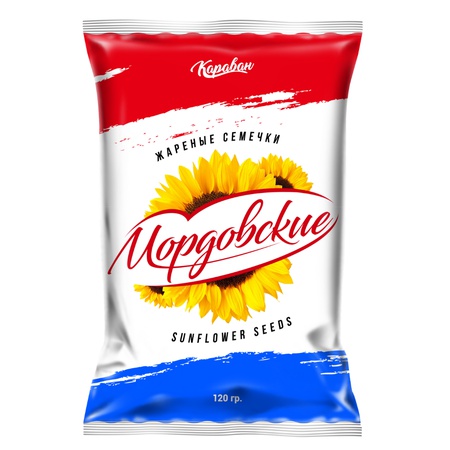 ТМ "Мордовские" семечки подсолнечника жареные