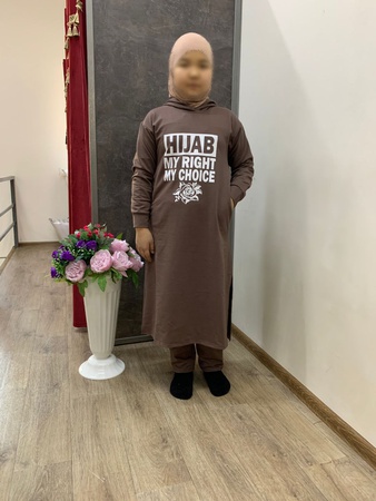 🌸 Pantsuits with original "Hijab" print 🌸 Two-thread fabric of Turkey 🌸 Sizes: 34-40 (in a series of 4 pieces) 🌸 Price: $ 13