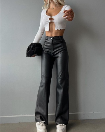 Штаны из эко кожи