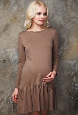 Hamile ve emzirme elbisesi