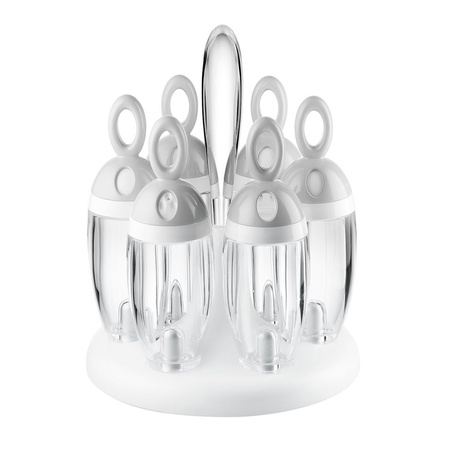 НАБОР ДЛЯ СПЕЦИЙ НА ПОДСТАВКЕ MY KITCHEN СЕРЫЙ