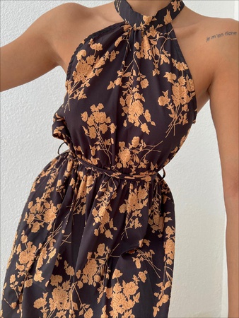 فستان بوبلين