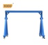 Portable Mobile Gantry Crane | Small Workshop Lifting Equipment with Wheels Remote Control ISO Certified Engine & Bearing