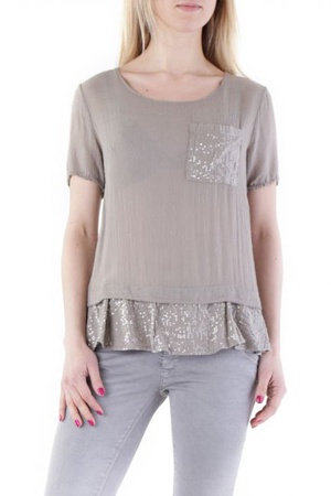 Платья, блузки с пайетками из Италии