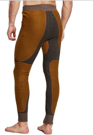 Sonbahar ve kış yeni kadın yün pantolon deve saç yama kadın diz ve bel koruma kalınlaşmış tayt polar ile sıcak pantolon