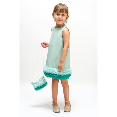 Оптом платье для девочек 6-18 мес., 30% хлопок, 70% полиэстер