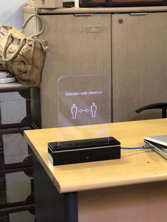SPACER : Smart Social Distancing Device