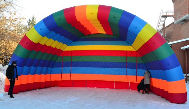 Надувные арки, сцены,ангары на заказ