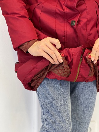 Куртка с капюшоном, горнолыжный материал, халафайбер