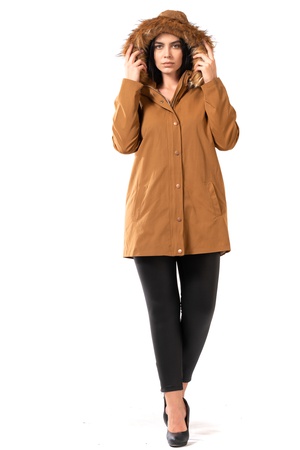 Плюс Размер Меховой Детали Парка