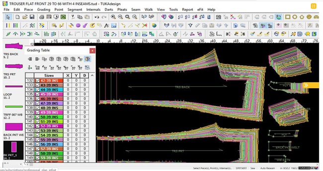 Программа САПР Одежды «TUKAcad Tailor Edition» по онлайн подписке (первая и единственная в мире).