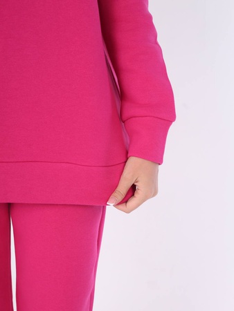 Ahududu rengi eşofman