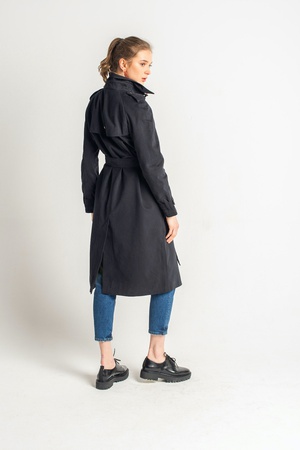 Плащ Celine из хлопка