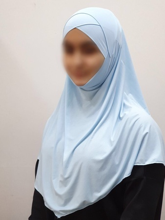 2ka! Bonnie with overlap + Khimar Egyptian Corner Fabric # California Price * 4.6 $ *