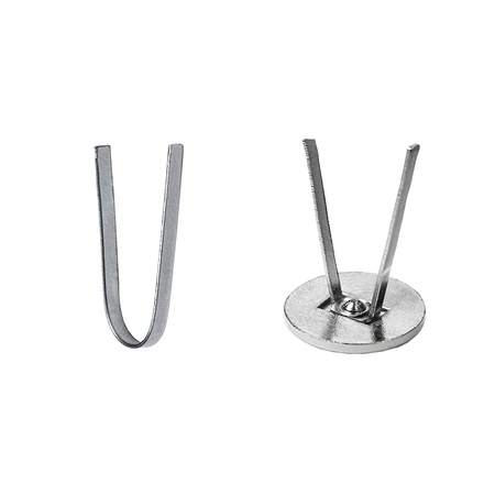 Швейная фурнитура . Форменная фурнитура .  Клямер для крепления кокард и форменной фурнитуры.