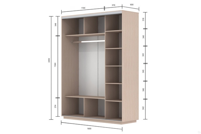 Closet. Lineup "Slide"