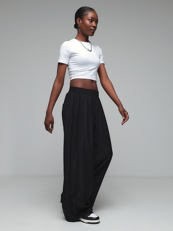 Штаны широкие оверсайз спортивные