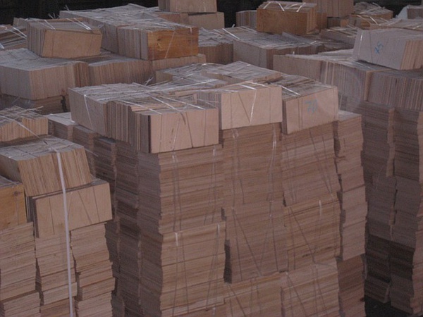 Пучинная карточка, детали из фанеры