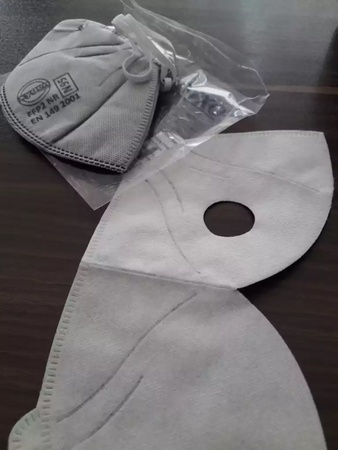 Противовирусные лечебные респираторные маски для лица защита от вируса и инфекций. Соответствует стандарту EN 149:2001 FFP2