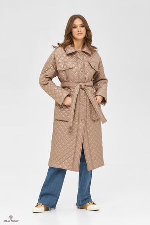 MILA NOVA ПАЛЬТО ПВ-237 КАПУЧИНО