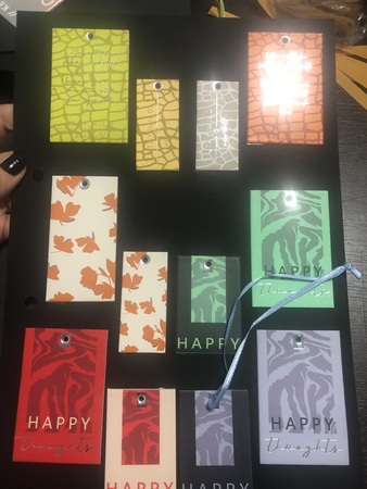 Бирка этикет