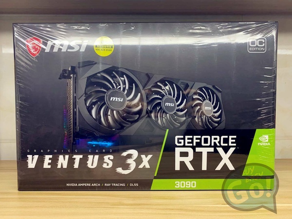 Графический процессор MSI GeForce RTX 3090 Ventus 3X 24G OC GDDR6X