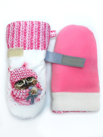 Детские варежки из мембранной ткани