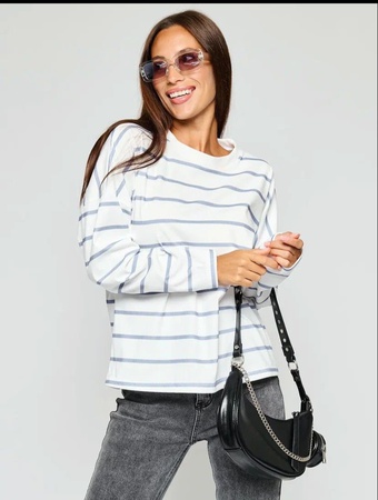 Лонгслив в полоску Oversize