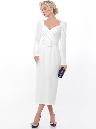 Вечернее платье праздничное с поясом