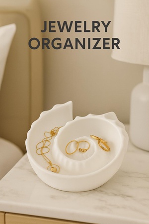 Подставка-органайзер в форме аммонита