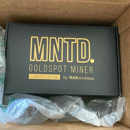 MNTD Goldspot Helium Miner от RAK с 8 ГБ | US 915 EU868 МГц