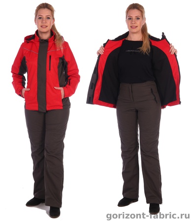 Костюм женский Амур красный