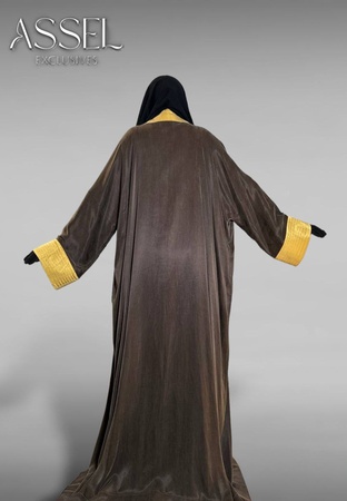 Абая Сайида Аль Хурра Золото и коричневый