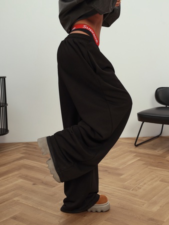 Спортивные штаны широкие оверсайз y2k